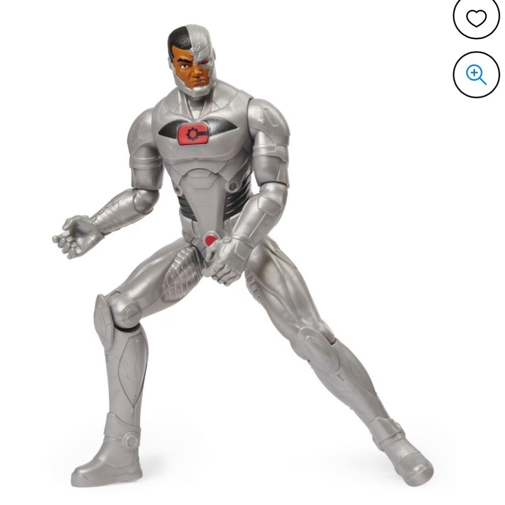 NEW DC Comics 12” Cyborg Action Figure Age 3+ - Picture 4 of 7